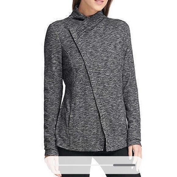 G.H. Bass Knit Zip Asymmetrical Cardigan Sz XXL NWT - Picture 4 of 8